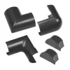 D Line D-Line ABS Plastic Black Trunking Accessories 5 Pieces 7