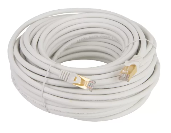 Labgear White Shielded RJ45 Cat 7 Ethernet Patch Lead 3m 3