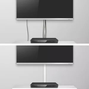 D Line D-Line PVC White TV Trunking 50mm X 25mm X 1.5m 2 Pack 12