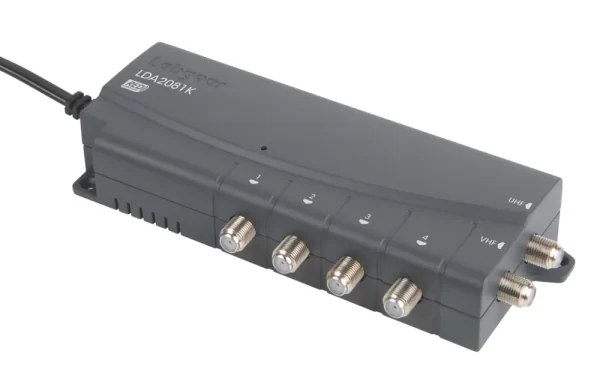 Labgear LDA204K 4-Way 5G Aerial Amplifier 1