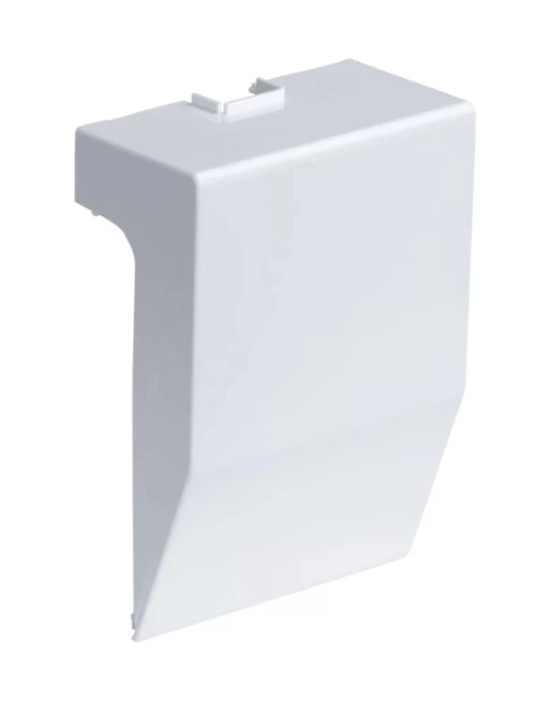 Tower Mini Skirting Trunking Adaptors 34 X 45mm 2 Pack 1